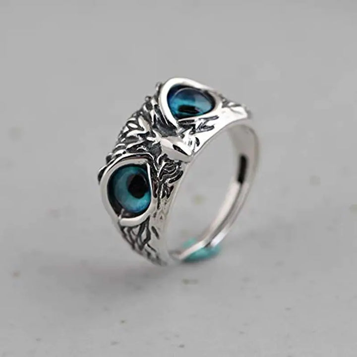 Adjustable  Owl Alloy Ring - GlimmaStyle